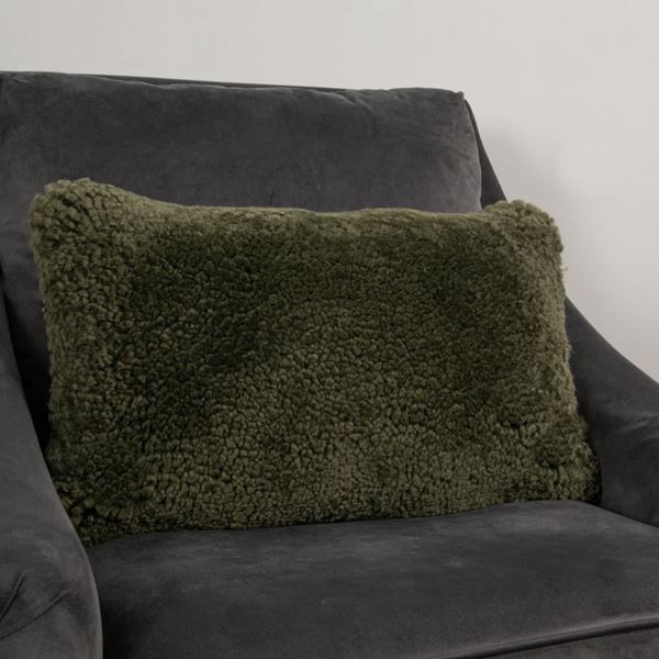 Talia Bolster Cushion - Khaki